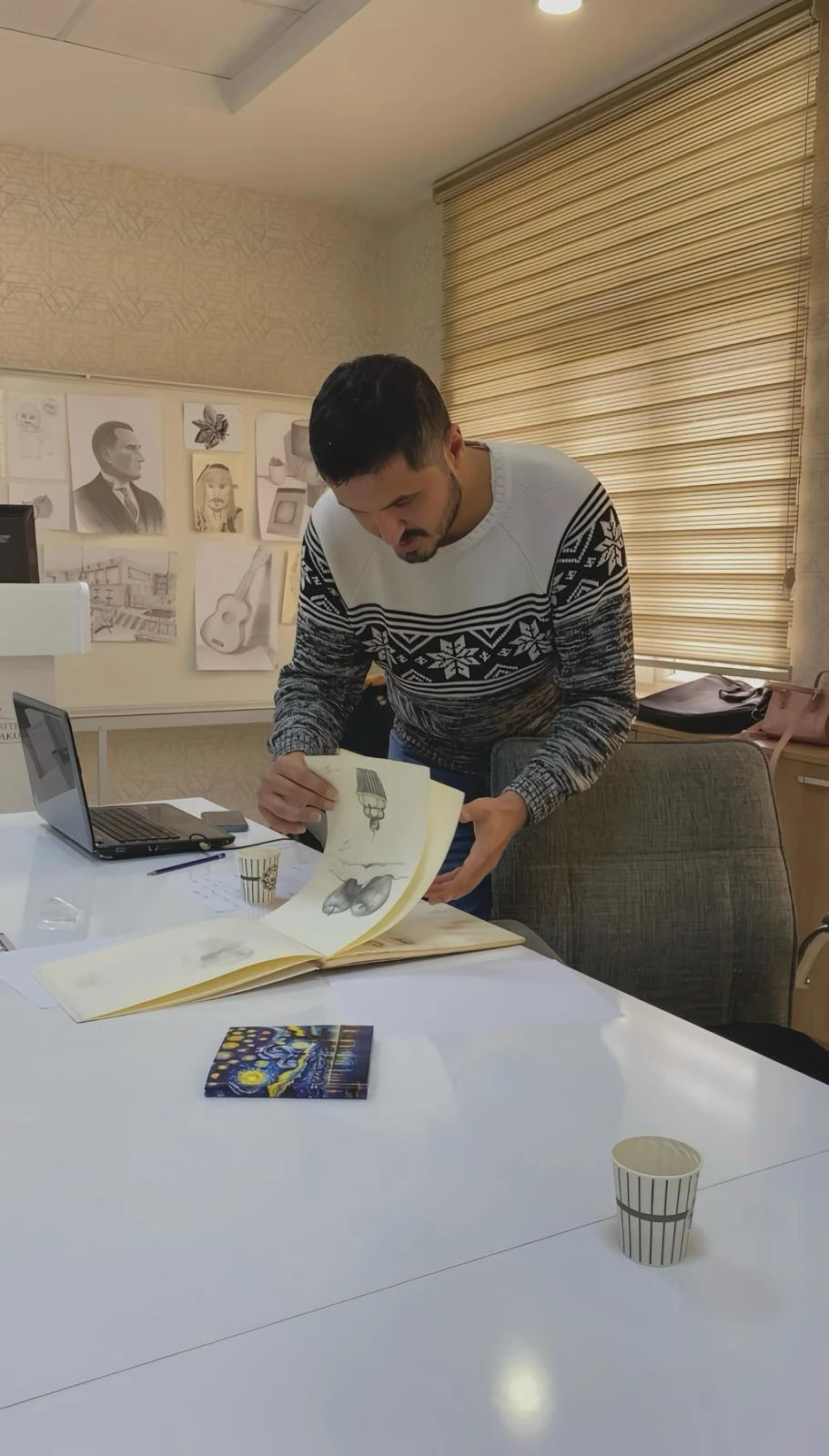 Sanat ve Sosyal Hizmet Topluluğu Kara Kalem ve Natürmort Etkinliği